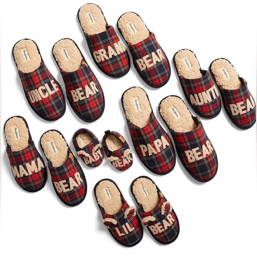 Dearfoams Unisex-child Baby Bear Slipper sz (9-12 months)